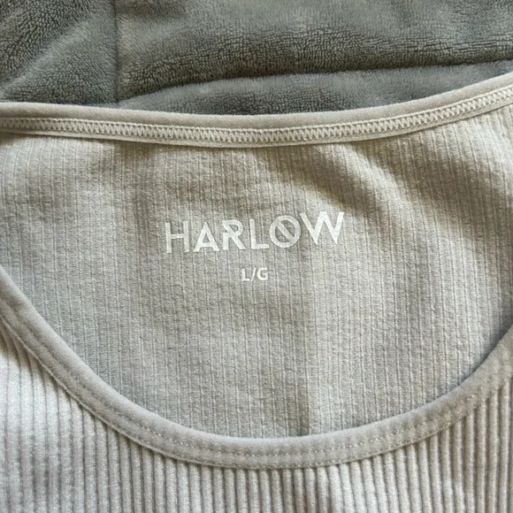 Harlow Fitted Ribbed T-Shirt - Picture 2 of 2